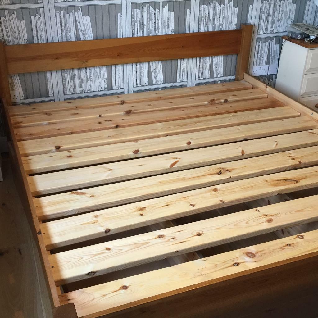 Warren Evans Super King Size Solid Wooden Bed Frame In Norwich