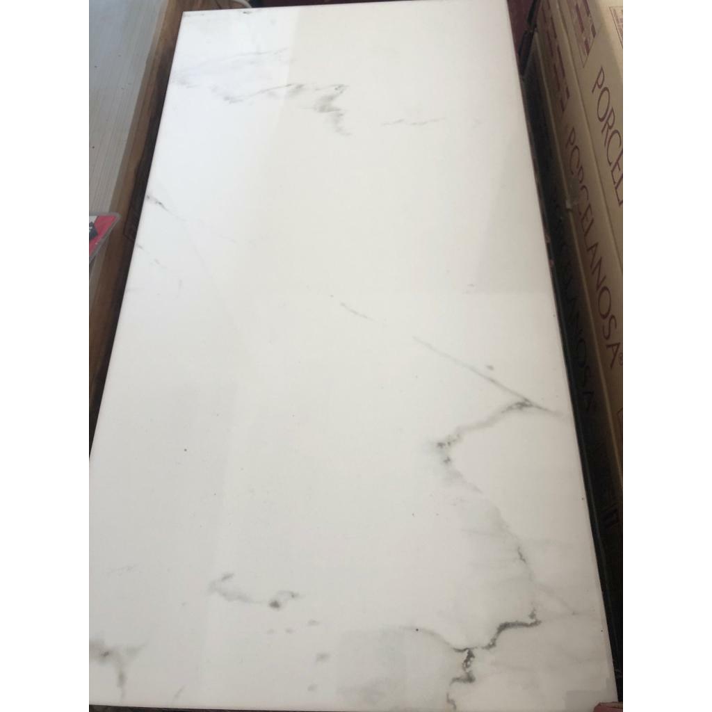 Porcelanosa Marmol Carrara Blanco Gloss Wall Tiles in Southampton