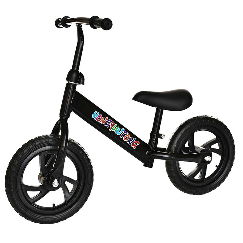 Ridgeyard Unisex Kids 12/" Balance Bike Classic No-Pedal Learn To Ride Pre Bike