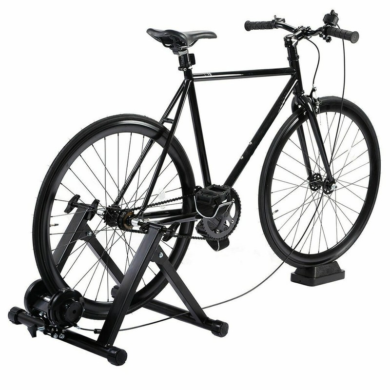 700C MTB Bike Trainer Stand Steel Bicycle Exercise Magnetic Stand Fits