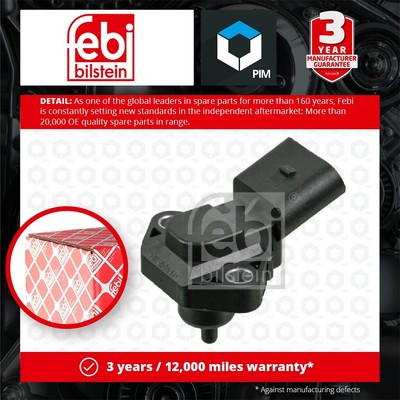 Boost Pressure Sensor fits AUDI A2 8Z0 1.2D 1.4D 00 to 05 038906051 062906051