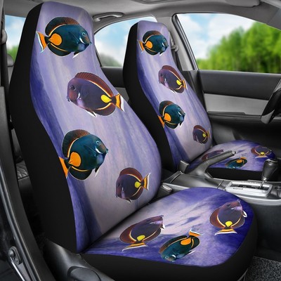 Acanthurus Achilles(Achilles Tang) Fish Print Car Seat Covers- Free Shipping