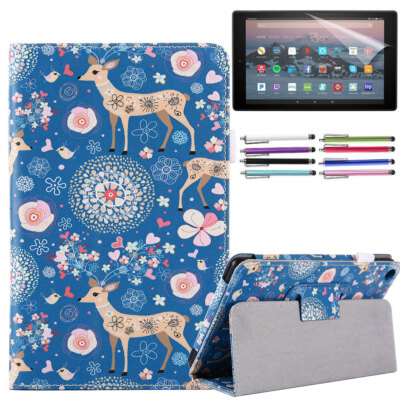 Case For Amazon Fire Max 11'' /HD 10'' /HD 8'' /Fire 7'' Cover With Screen Protector