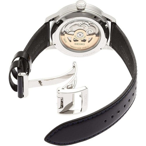 Pre-owned Seiko Presage Cocktail Midnight Mockingbird Automatic Men's Watch Ssa343j1