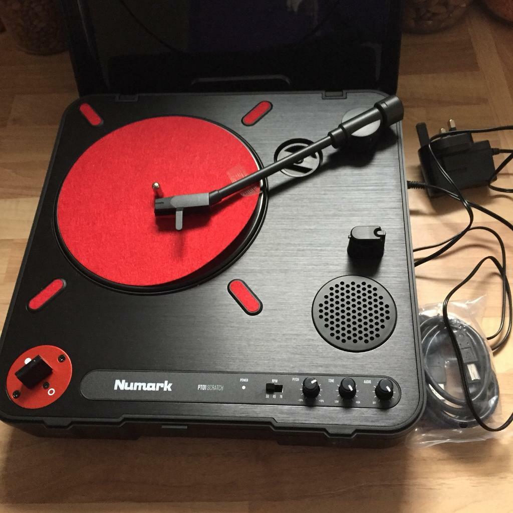 Numark Pt01 Scratch Turntable Vinyl Deck DJ Equipment in Leeds City