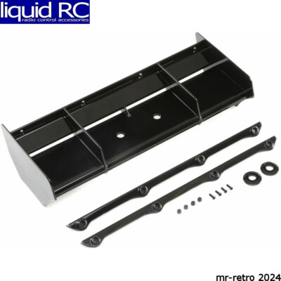 Team Losi Racing 240010 Wing Black IFMAR