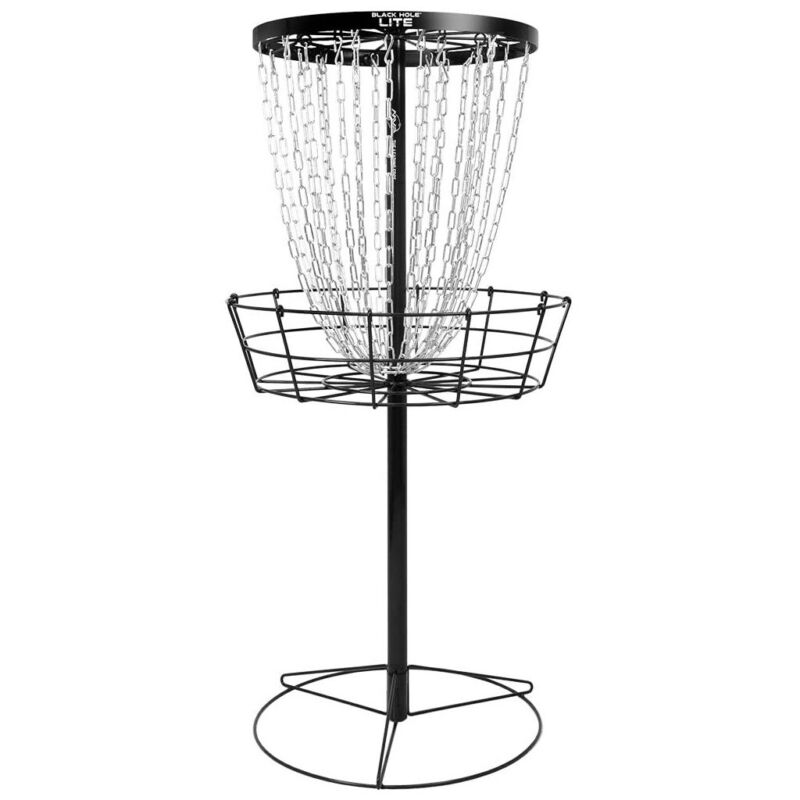 MVP Disc Golf Basket Black Hole Lite Catcher Target