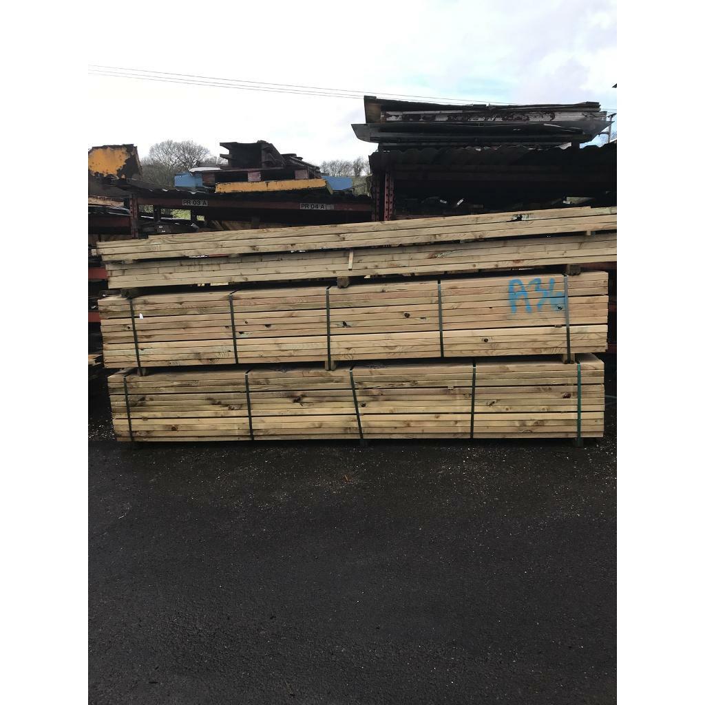 95x45 treated timber 3.6m in Nottingham, Nottinghamshire Gumtree