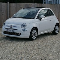 2021 Fiat 500 1.0 MHEV Lounge Hatchback 3dr Petrol Manual Euro 6 (s/s) (70 bhp) 
