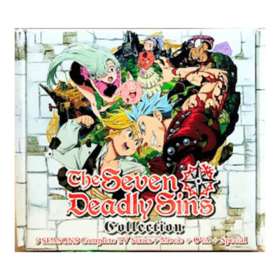 Anime DVD The Seven Deadly Sins Sea 1-5 (Vol 1-100 End)+Movie+OVA+SP English Dub