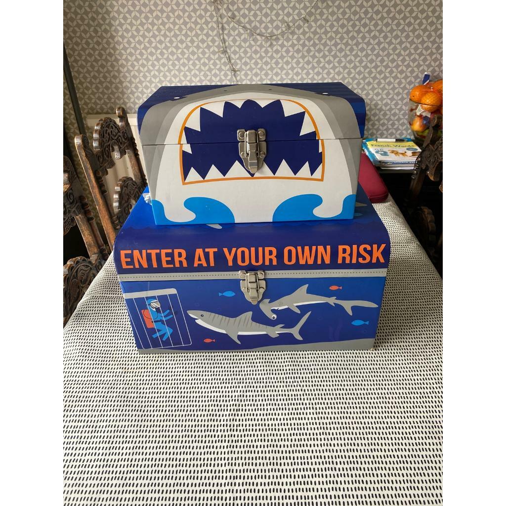 Children’s Shark Storage Boxes in Llanishen, Cardiff Gumtree