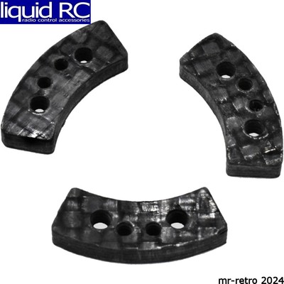 Hot Racing TRX15GSL Carbon Fiber Long Slipper Clutch Pads (3) - TRA