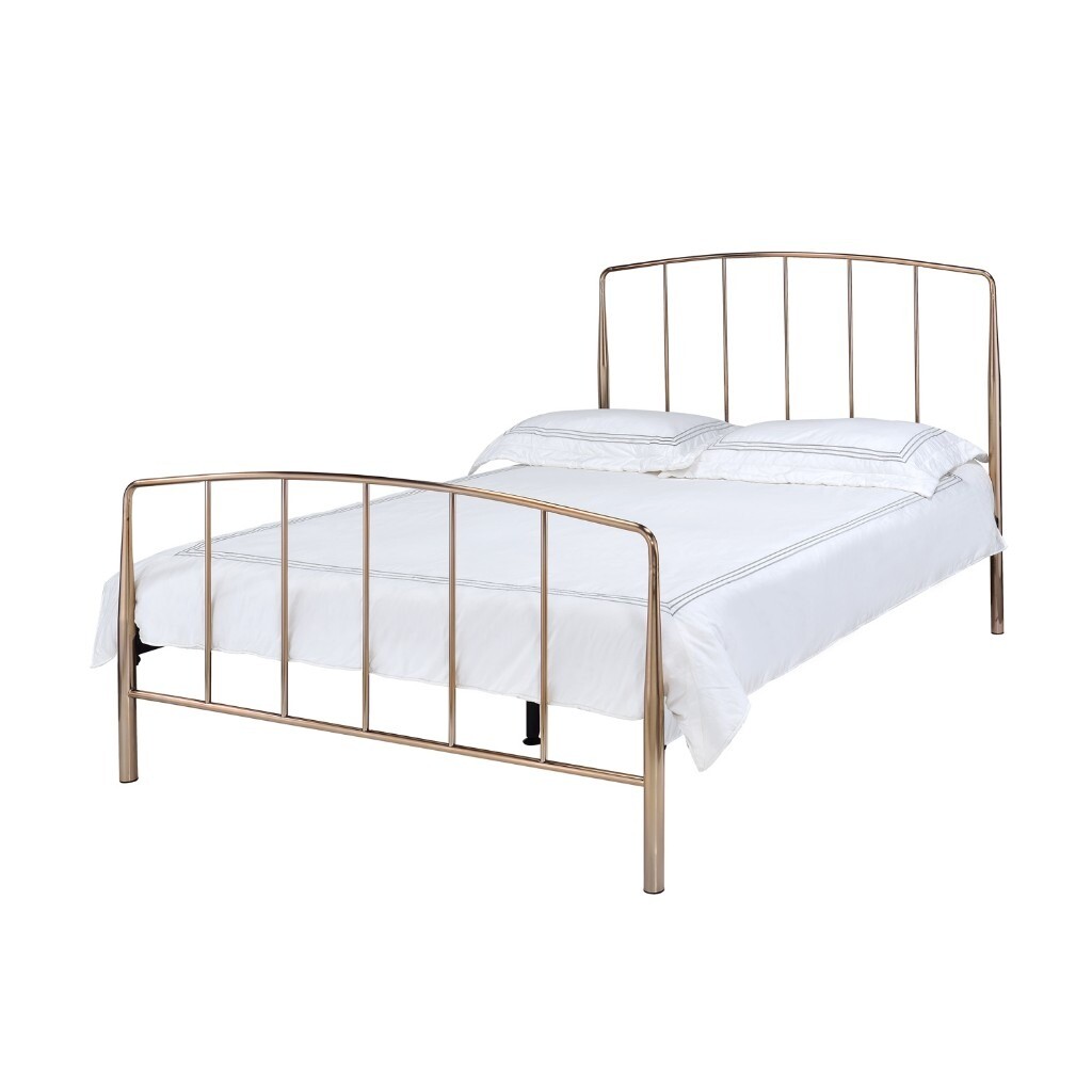 Rose Gold Double Bed Frame in Willowbrae, Edinburgh Gumtree