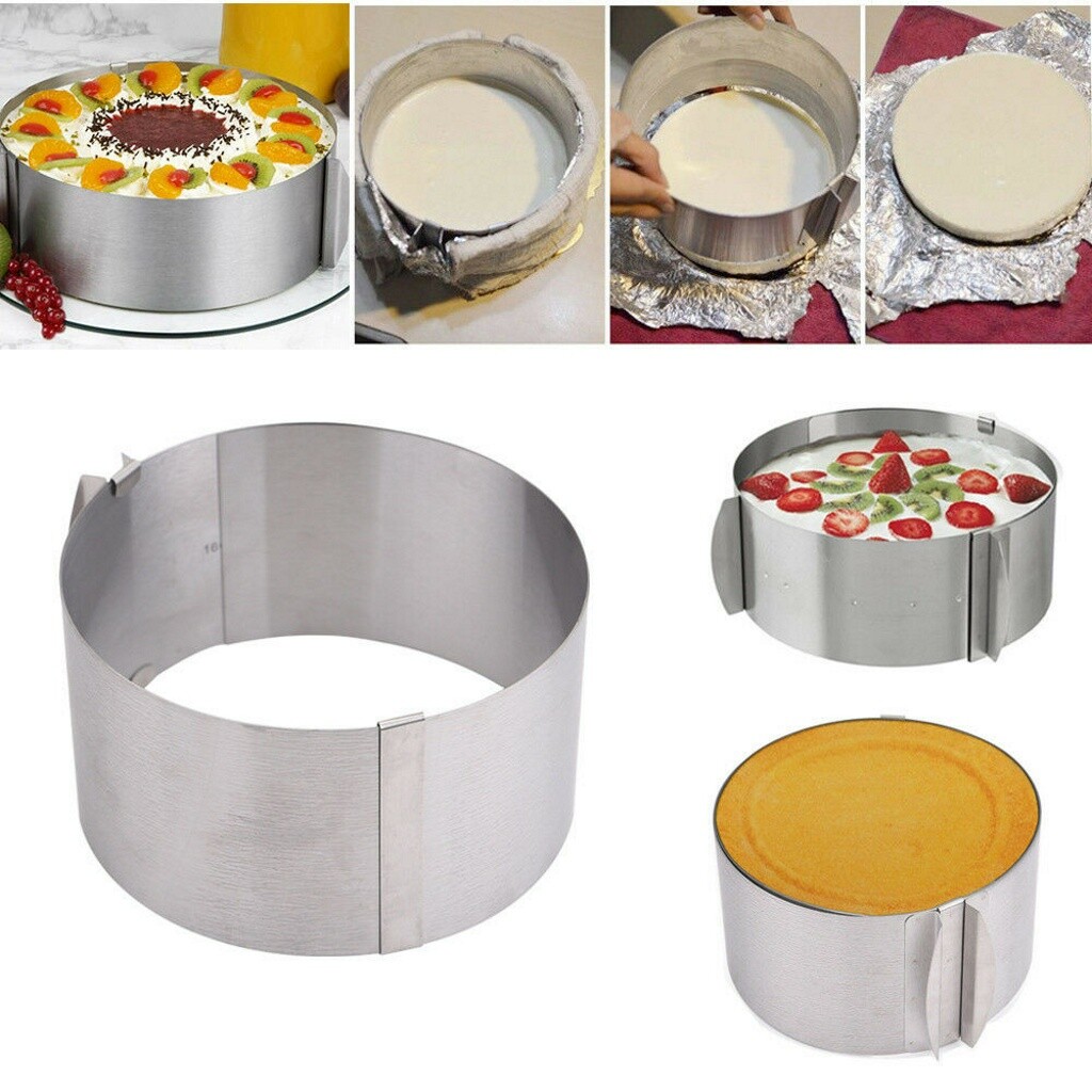 Adjustable 612 Inch Mousse Layered Cake Mold Baking Supplies Mousse Ring Mold eBay