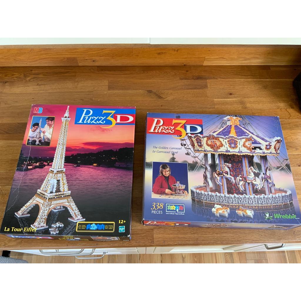PUZZ 3D MB 3D puzzles LA TOUR EIFFEL 