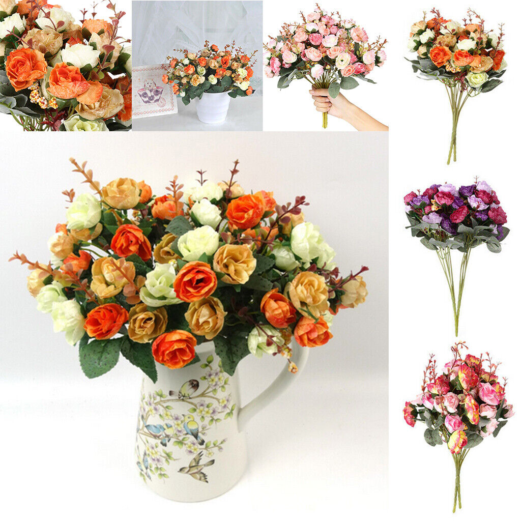 Fake Flower Bouquet For Wedding Party Home Decor