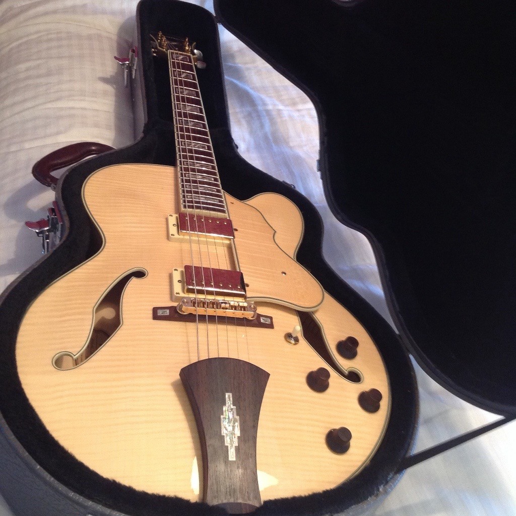 Jazz Guitar Ibanez. Inc Hard Case in Mirfield, West Yorkshire Gumtree