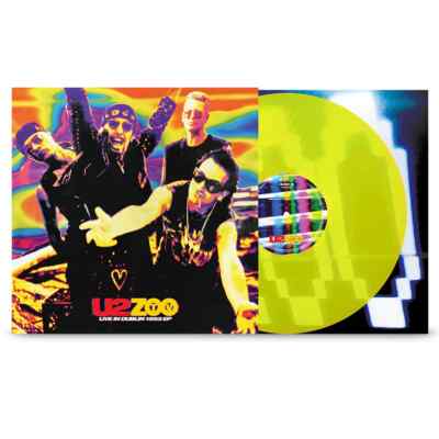 U2 - Zoo TV Live In Dublin 1993 EP Yellow Coloured Vinyl 12'' LP