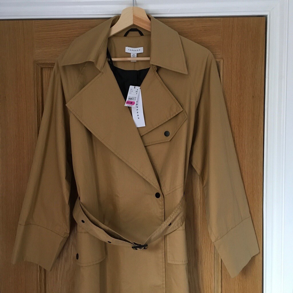 camel coat size 8