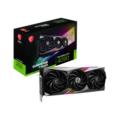 MSI GeForce RTX 4090 Gaming Trio 24 GB GDDR6X G4090GT24 PCIe 4.0 Graphics card