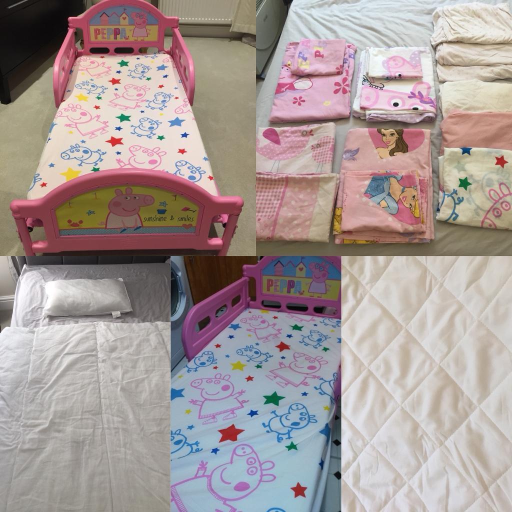 peppa pig crib sheets