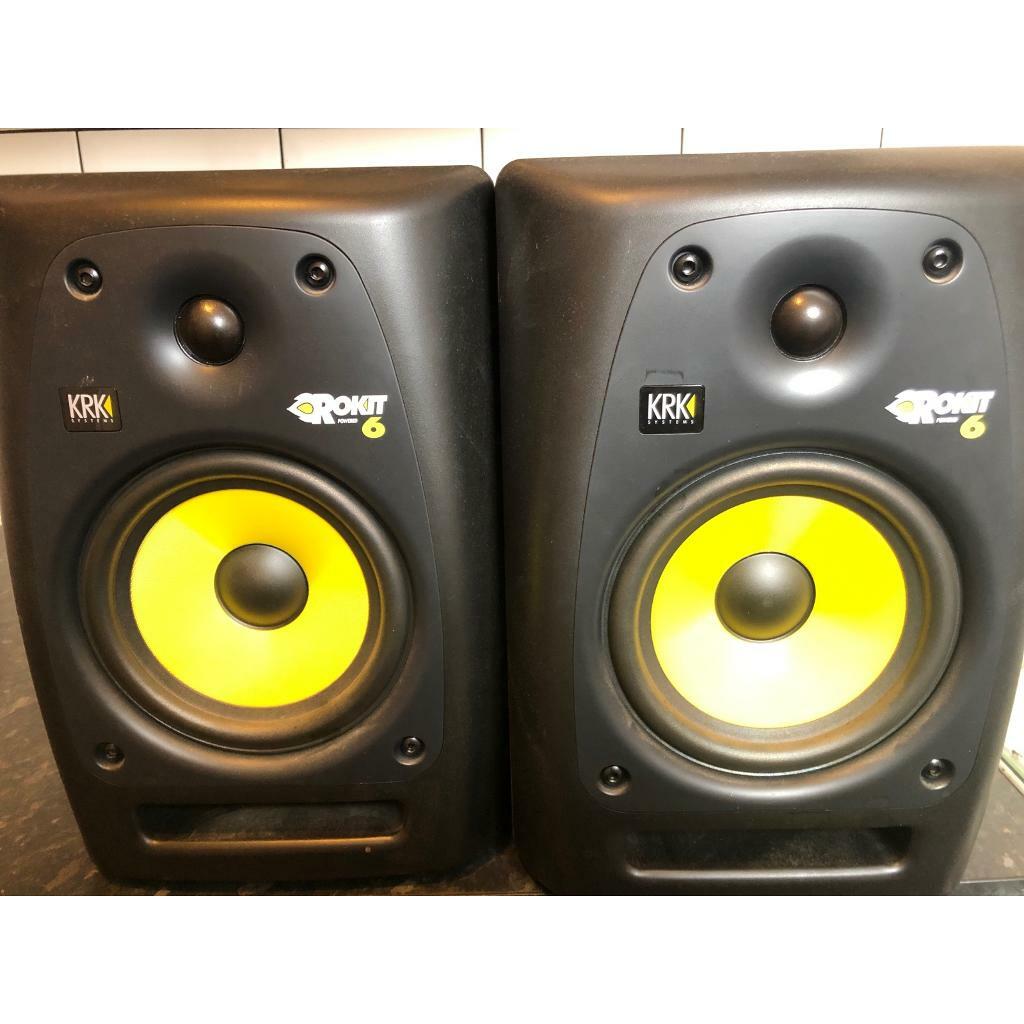 Rokit 6 G2 Active studio monitors/speakers in Brighton, East Sussex