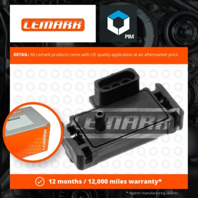 MAP Sensor fits VAUXHALL CORSA B 1.2 1.4 1.6 93 to 00 Manifold Pressure Lemark