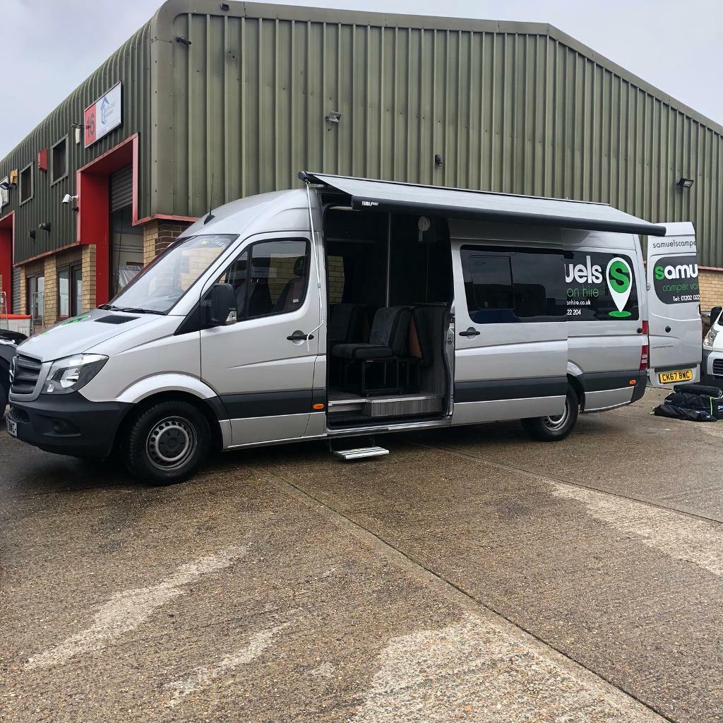 Two Mercedes Sprinter Camper Van business for sale or sell individually