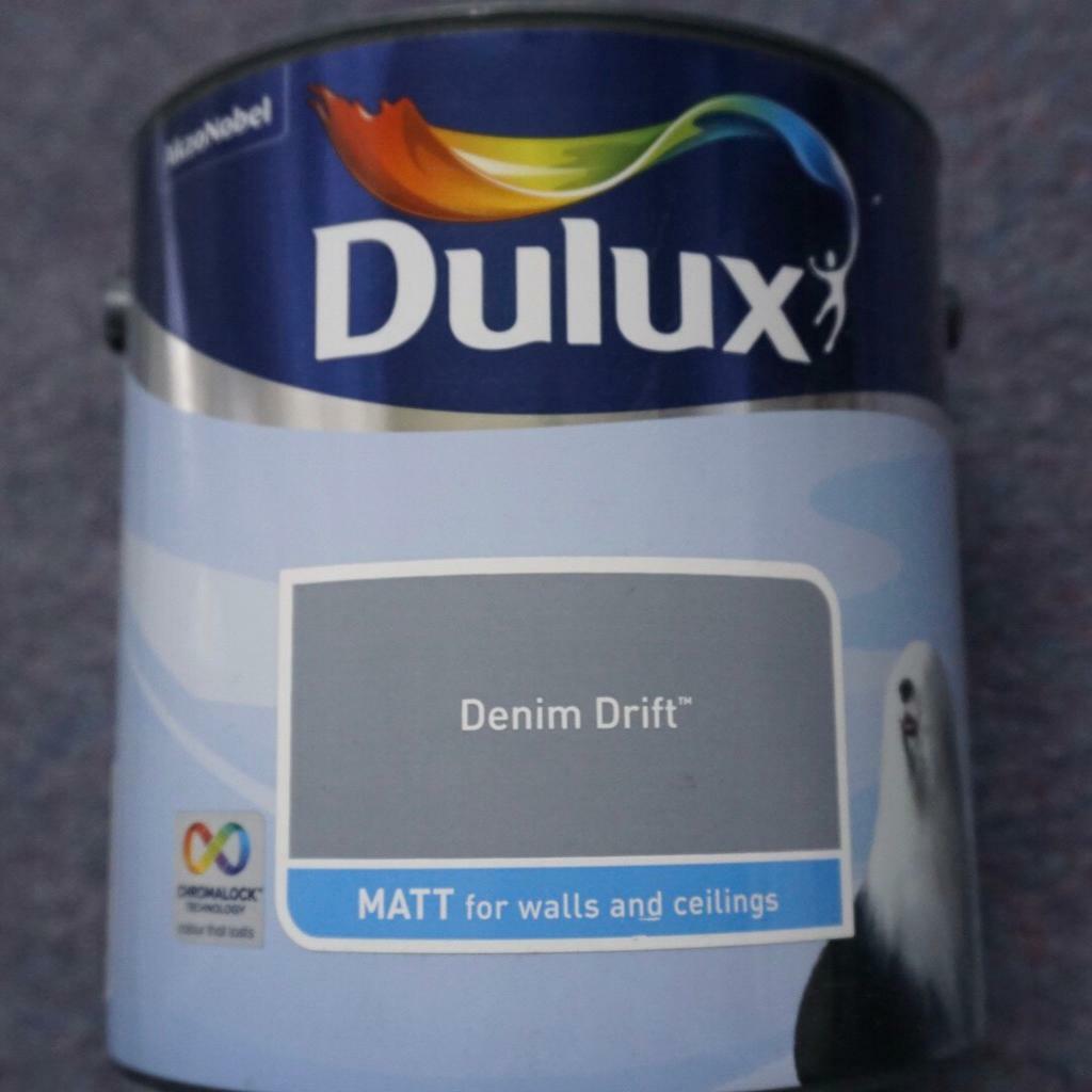 Dulux Matt Emulsion Denim Drift 2.5L in Clarkston, Glasgow Gumtree