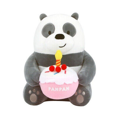[WE BARE BEARS] Stuffed Sitting Cake Doll 25cm - Panda