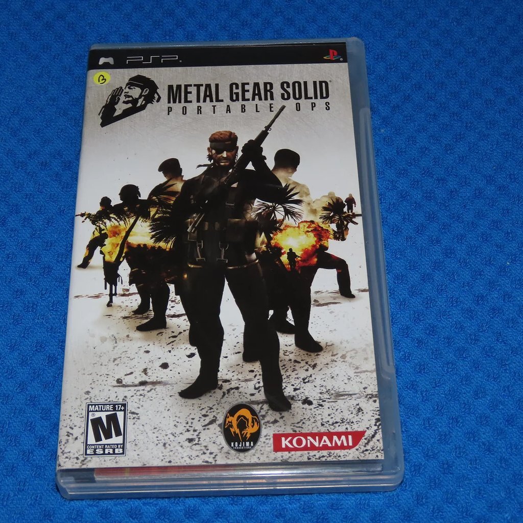 Metal Gear Solid: Portable Ops Sony PSP Video Game