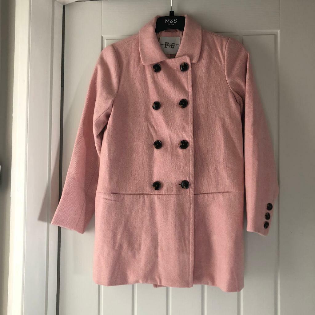 french connection pink coat