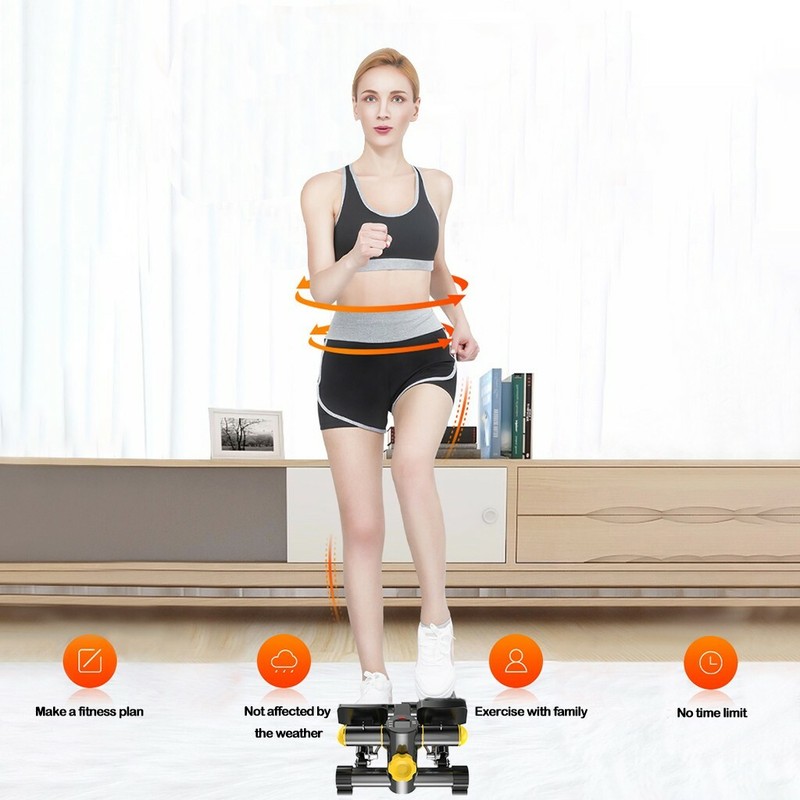 Household Multifunct Stepper Exercise Machine PRO Fitness Equipment LCD Display