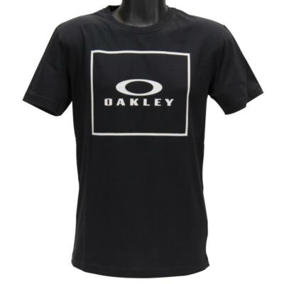 Oakley Jack Tee Mens Size L Large Jet Black Cotton Regular