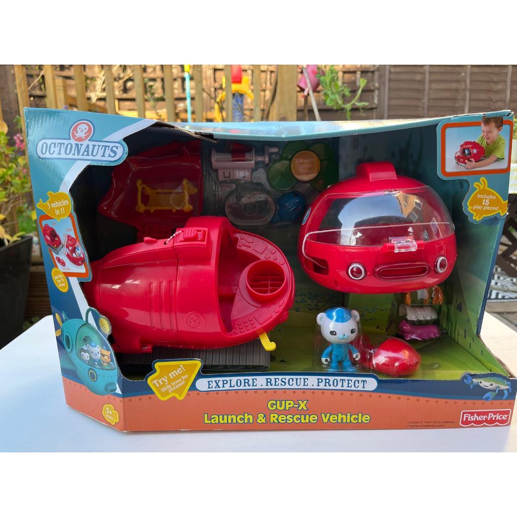 New Fisher Price Octonauts GupX launch & rescue vehicle in