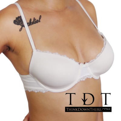 Rene Rofe 'Engage' Microfiber Underwire Bra - B20898-WHT Brassiere Underwear