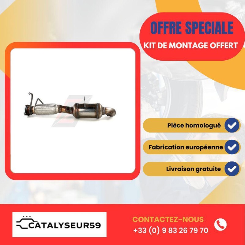 Catalyseur Ford Kuga 2.0td Tdci Fap 1997 Cc 103 Kw / 140  Cv Diesel Ufda   De...