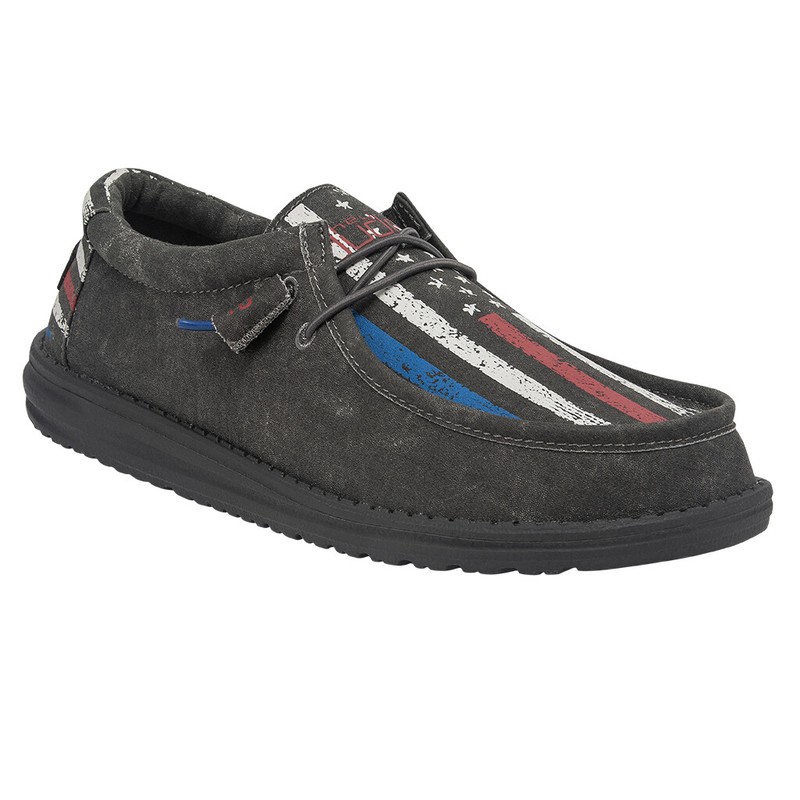 Hey Dude Men's Wally Stretch American 