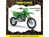 Kawasaki KX 85 Small Wheel - 2022 Model, Nil Deposit Finance Available