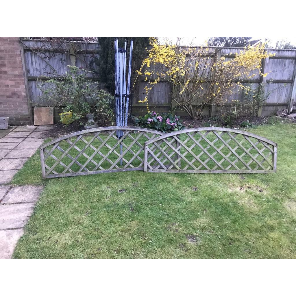 Garden curved top trellis in Norwich, Norfolk Gumtree