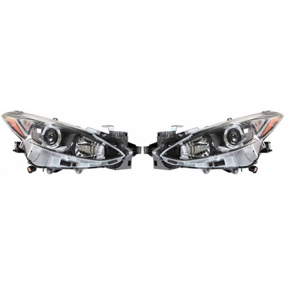 For Mazda 3 Headlight 2014 2015 2016 Pair Driver & Passenger Side DOT Certified