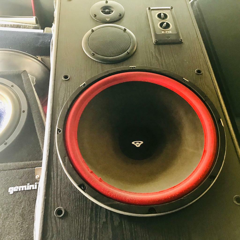 Cerwin Vega E 715 Floorstanding Speakers In Seven