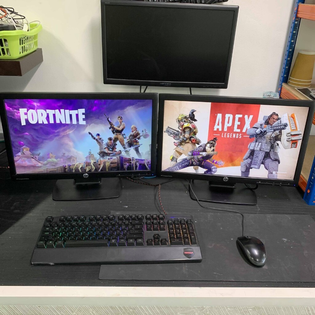 Dual Monitor Gaming PC Bundle in Boldon Colliery, Tyne and Wear Gumtree