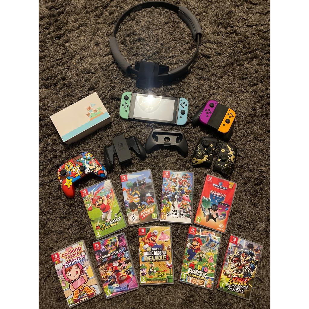 Nintendo switch animal crossing edition | in Crookston, Glasgow | Gumtree