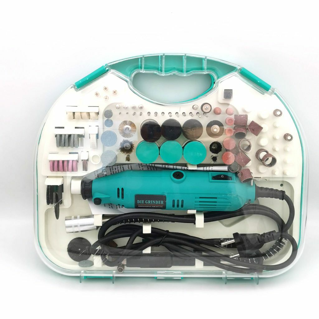 Kit Mini Trapano 211 Pezzi Smerigliatrice Rotante 300w Punte Frese sus