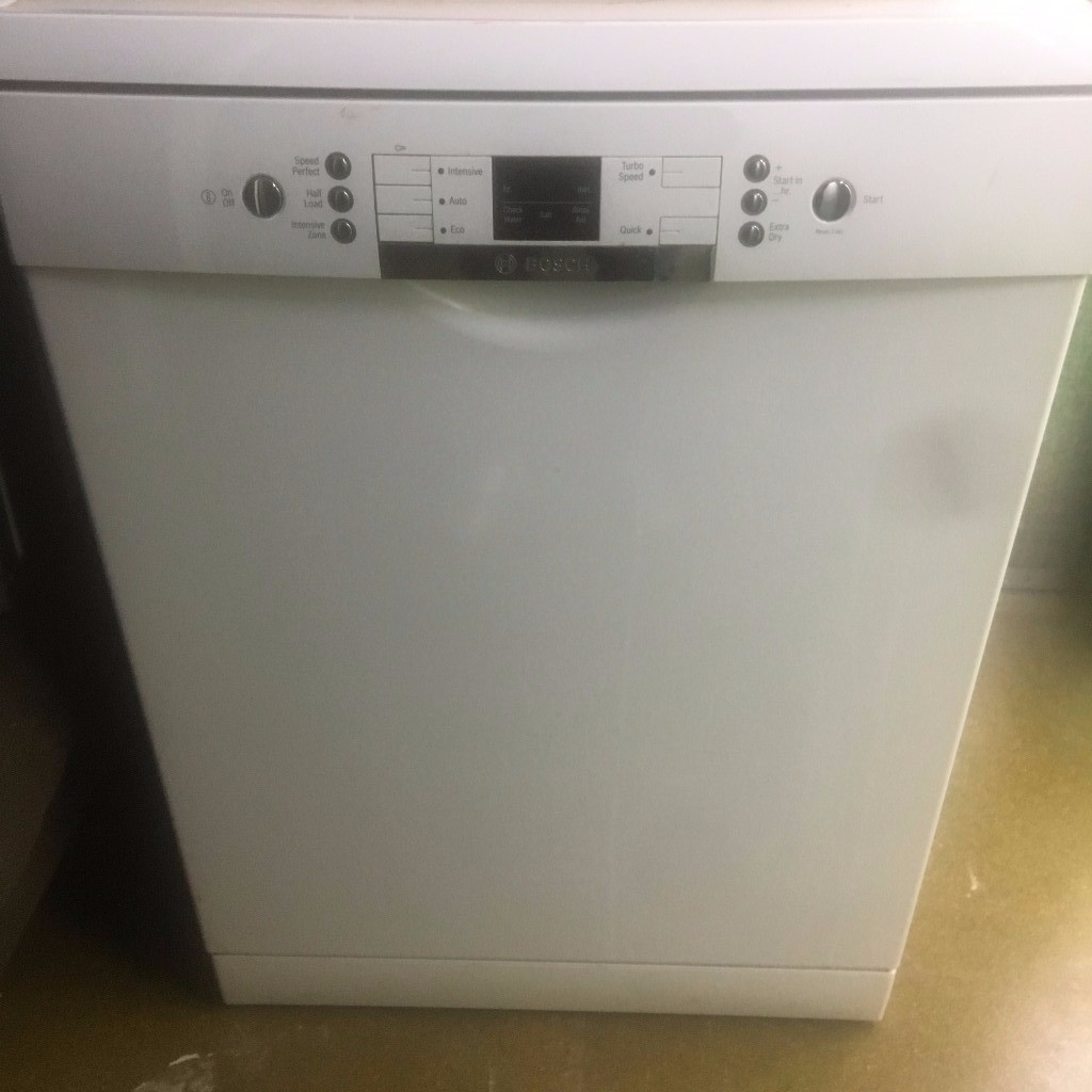White Bosch Dishwasher - BOSCH SMS53A12GB