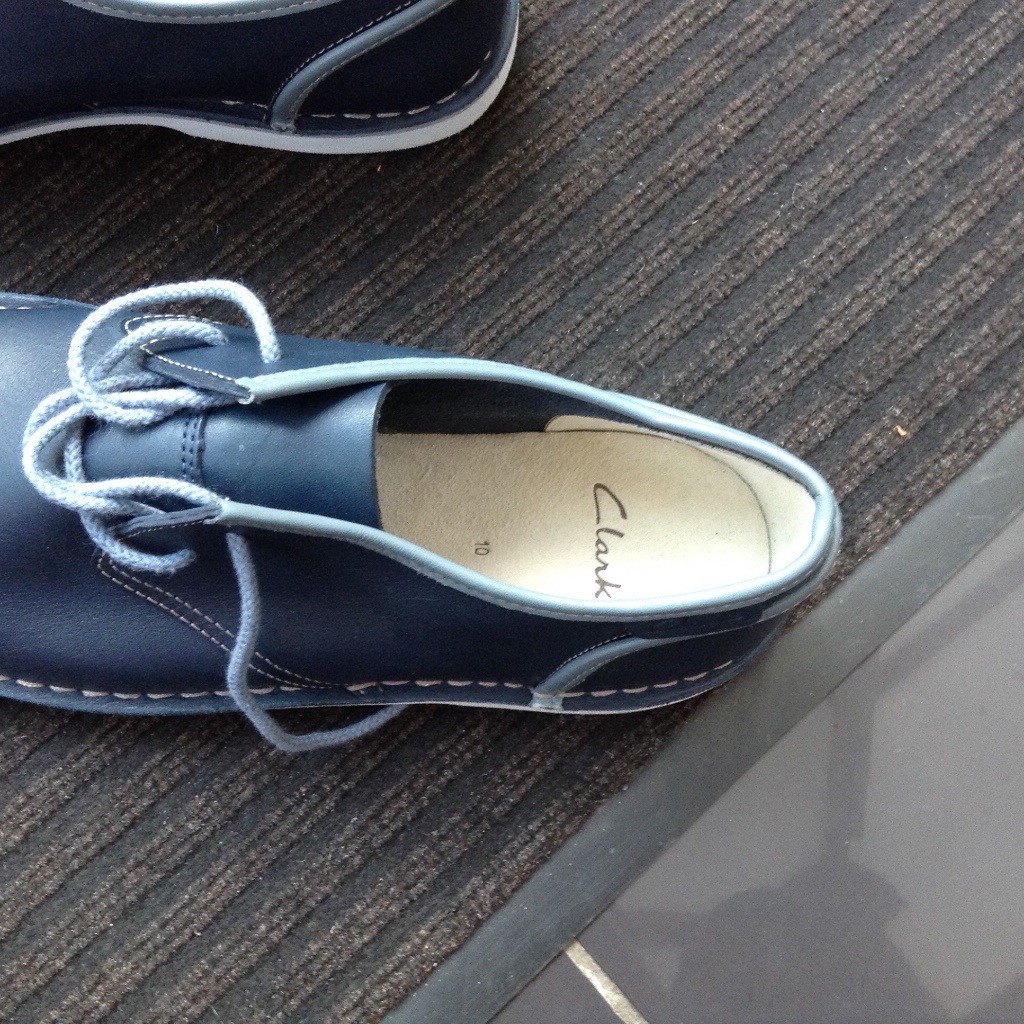 Mens blue Clarks shoe new in Derby, Derbyshire Gumtree