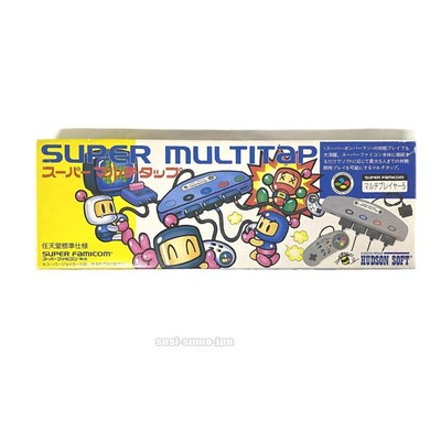 Nintendo super famicom Super multitap snes bomberman Hudson HC696 NEW