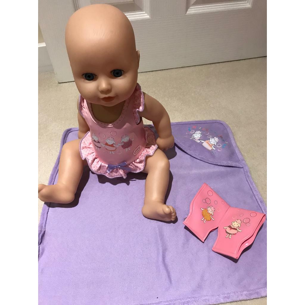 learn to swim baby annabell