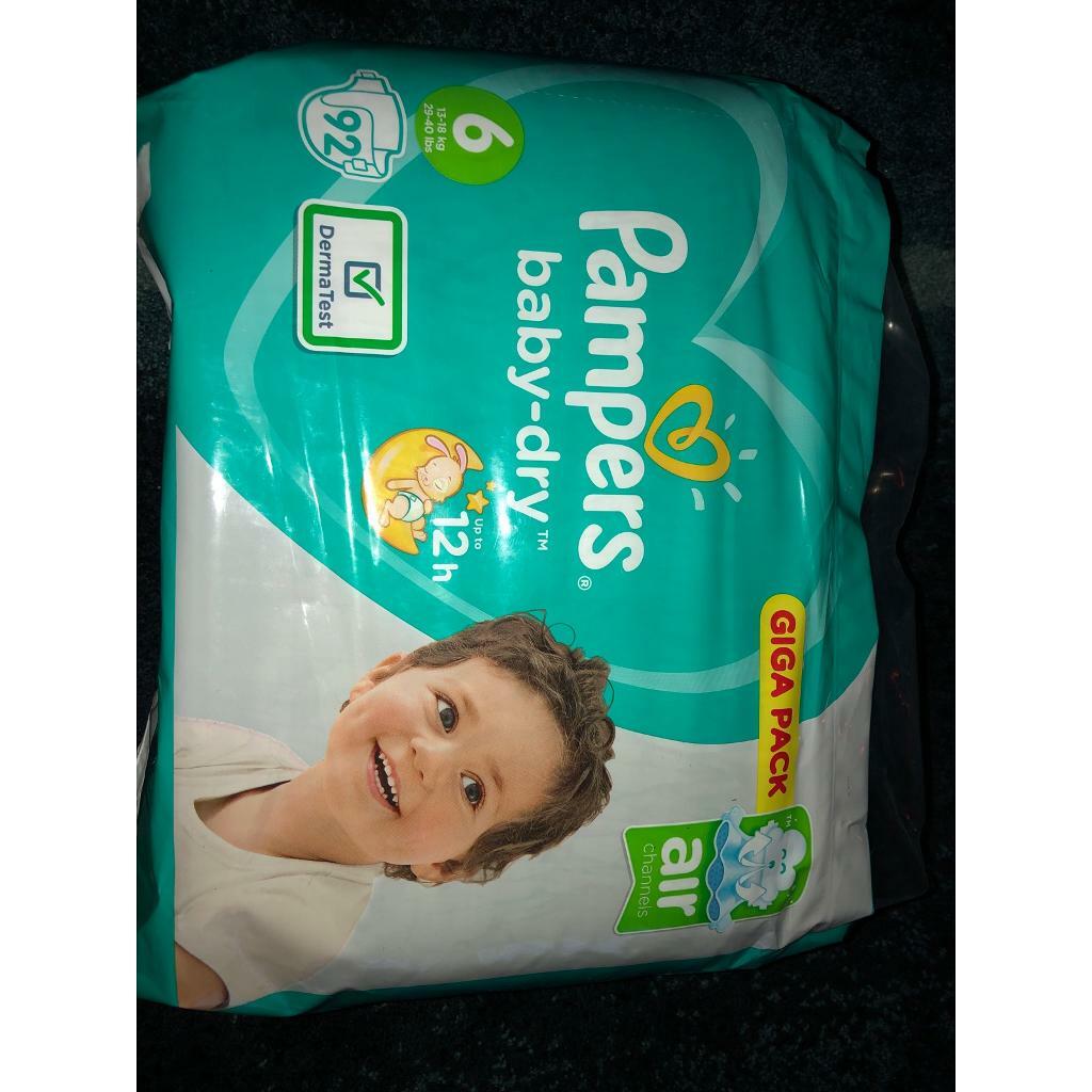 pampers giga pack size 6